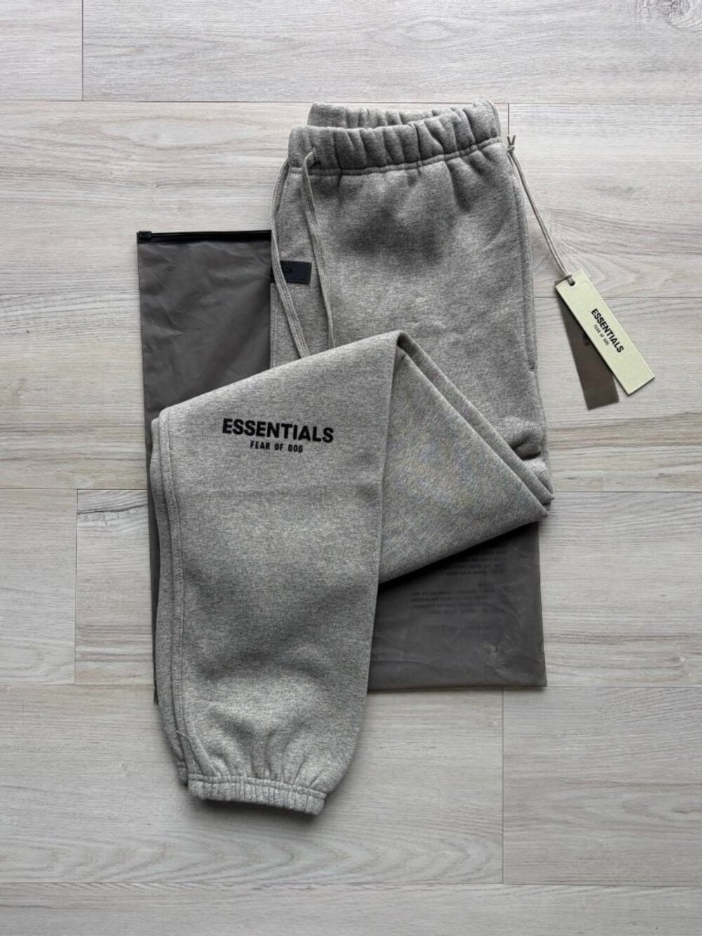 Fear Of God Essentials Dark Oatmeal SS22 Cuffed Sweatpants